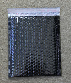 블랙 샤이니 메탈릭 버블 메일러 180*250+40 광택 방수 메탈릭 버블 배송용 봉투