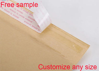 재활용 가능한 크래프트 종이 버블 우편물 배송 봉투 노란색 밀봉 버블 랩 파우치