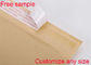 재활용 가능한 크래프트 종이 버블 우편물 배송 봉투 노란색 밀봉 버블 랩 파우치