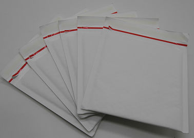 백색 Kraft 종이 우송 봉투, 덧대진 우송 봉투 우송을 위한 특사
