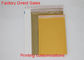 노란 인쇄 Kraft 종이 거품 우송자에 의하여 쿠션이 있는 우표 10*12 인치를 주문을 받아서 만드십시오